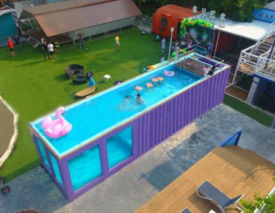 China Custom fashion DEDEPU container swimming pool customization container pool portable swimming pool for sale