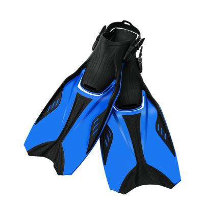 China DEDEPU New Design Dive Fins Dive Fins Adult Scuba Diving Adult Fins TPR Pocket Adult Open Heel Fins for sale