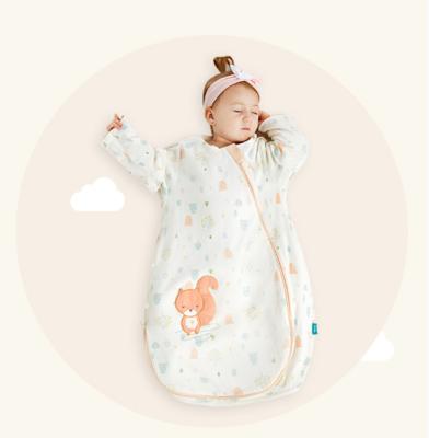 China Antibacterial Maize Cotton One Piece Thickening KUB Sleeve Baby Sleeping Bag Detachable Winter for sale