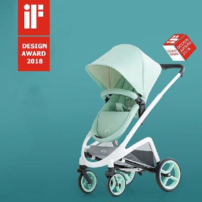 China 2018 New Baby 3 in1 Foldable European Design High Quality Oxford F60 Reward Stroller Twin Pram for sale