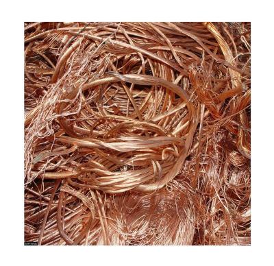 China Factory Price Industrial Sales Of High Quality Bare Copper Scrap Wire / High Purity 99.99% Hot Amber Scrap Copper Wire for sale