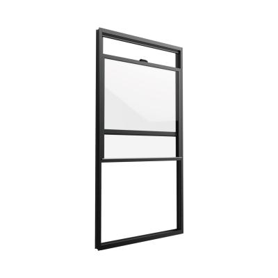 China Folding Screen American Style Aluminum Profiles Glass Hung Aluminum Windows hurrican windows for sale