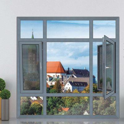 China Folding Screen Double Glazed Flush Casement Windows Bespoke Design Double Pane Windows for sale