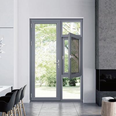 China Guangdong modern double glazed aluminum windows and door designs for sale