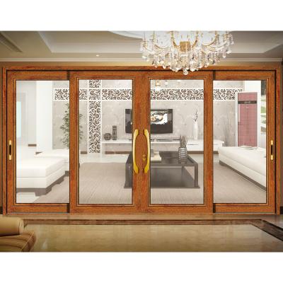 China Modern Luxury Aluminum Double Glazed Sliding Doors For Home for sale