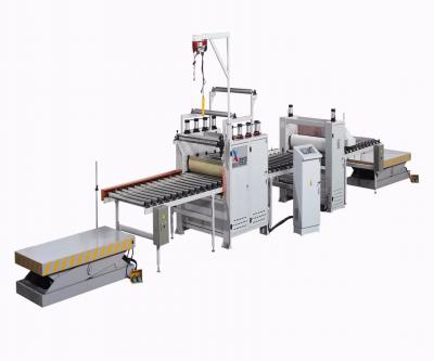 China Laminating Line Press Machine Woodworking Glue Coating China MDF Paper PVC Machinery for sale