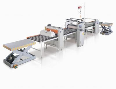 China Dust Collect Woodworking Machine Paper Gluing Production Line for sale