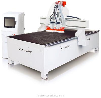 China Biaxial Can Change Or Not CNC Router Dual Axis Engraving Machine For Woodworking for sale