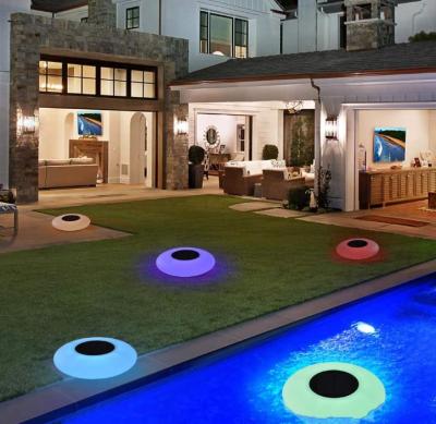 China Outdoor Yard Garden Color Changing Waterproof Solar LED Pool Floating Light For Pond Yard Ground Patio for sale