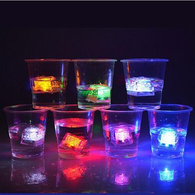 China Drink Club Bar Party Wedding Holiday Decoration Drinks Club Bar Party Wedding Holiday Decoration Multi Color Flashing Glow In The Dark Waterproof Light Up Led Ice Cube For Party Drinking Decoration bar club party wine wedding for sale