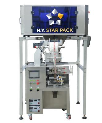 China Food Nylon Tea Pouch Small Particle Filling Weighing Automatic Inner And Outer Bag Packing Machine for sale