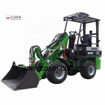 China Hotels Wheel Loader 906 Loading Capacity 600KG for sale