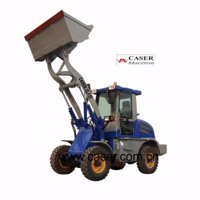 China Factory Wheel Loader ZL12F With Pickup Sweeper CE EPA 1.2Ton 1200kg for sale