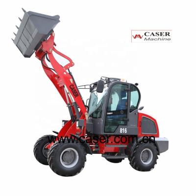 China Hotels Radlader Wheel Loader Qingdao CASER 916 1.6Ton Loader for sale