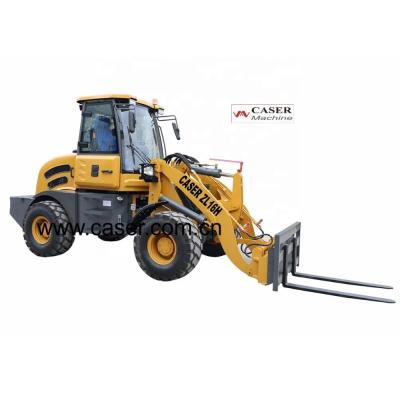 China CASER Factory Wheel Loader ZL16 ZL15 ZL12 ZL10 ZL08 CE EPA 1.6Ton 1600kg for sale