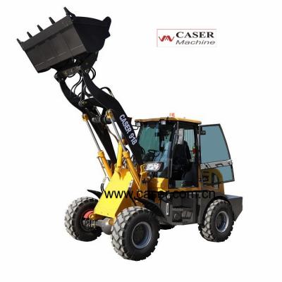 China Hotels CASER Wheel Loader 918H , Loading 1800KG Wheel Capacity 1.8 Ton Loader 1.8ton radlader ZL18H for sale