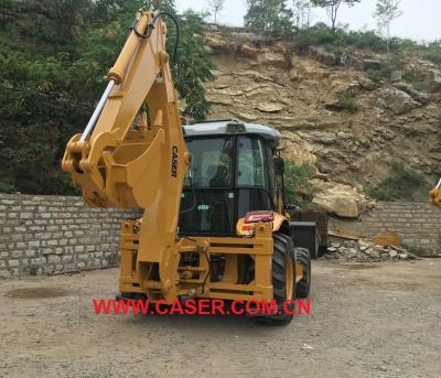 China 4BTA3.9-C100 1.0 CBM Factory MINI BACKHOE LOADER EXCAVATOR 2500KGS 74KW for sale