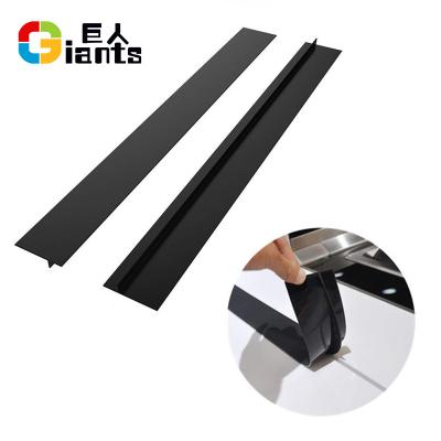 China 21 inch Silicone Stove Gap Cover Durable to seals out spills between counters, appliances, dryers, stoves for sale