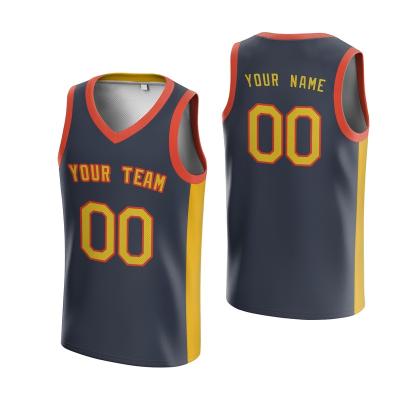 China Anti-Bacterial Oem customized print all star team sublimation basketball jersey wear for mens for sale