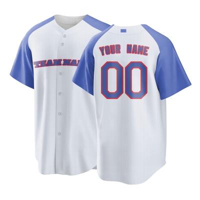 China Breathable Custom printing baseball jerseys baseball uniform for sale