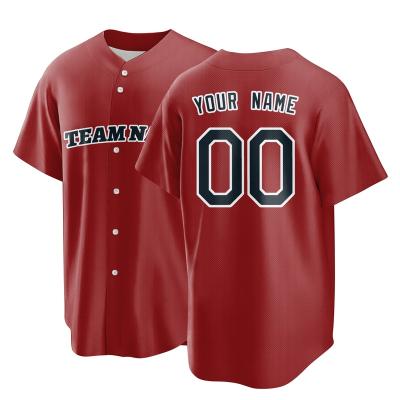 China Breathable Youth Mens Softball Baseball Uniforms Stitched Baseball Jersey Custom Sublimated Embroidery baseball jerseys for sale