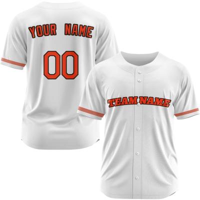 China Breathable Customize embroidery baseball jersey style shirt wholesale baseball jersey for sale