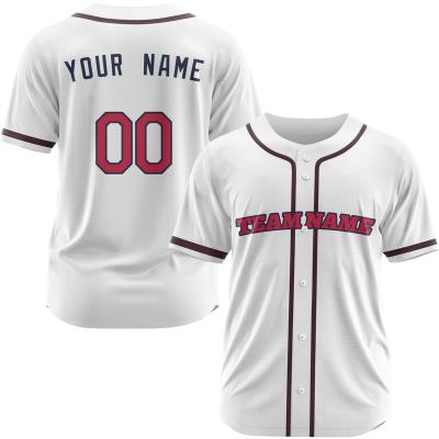 China Breathable Custom make baseball jersey, wholesale blank baseball jersey, team baseball jersey for sale