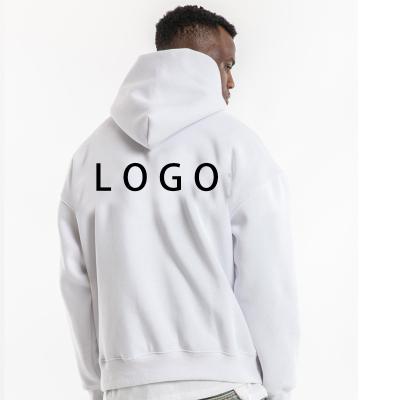 China Anti-wrinkle custom logo multiple colors men plus size casual cotton sweatshirt pullover hoodie for street for sale