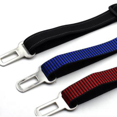 China Custom New Styles of Seat Nylon Chain Car Safety Polyester Dog Traction Belt Pet Rope Animal Training for sale