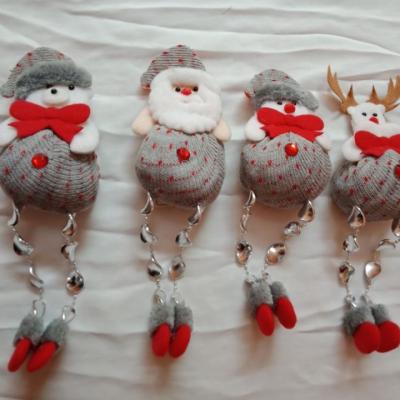 China Eco-Friendly Merry Christmas Ornaments Christmas Gift Snowman Tree Toy Doll Hang Decorations for sale