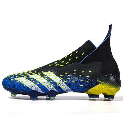 China Fashion\comfortable\durable soccer kicks indoor soccer knitting outdoor cleats various sports men's football boots shoes factory fashion for sale