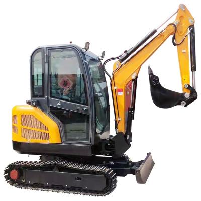 China Brand New Excavator 1.5 Ton For Sale Crawler Cheap Mini Farms Excavator for sale