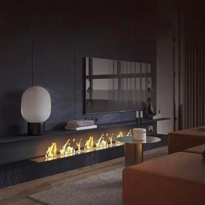 China Hotel Dining Room Decoration LED Flame Electric Fireplaces for sale