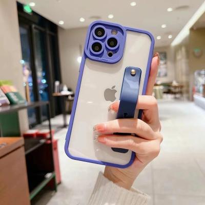 China Shockproof for Applicable to 13 12 11 Pro/11Max Acrylic All Lens Wrist Strap Apple XS/XR Mobile Phone Case iPhone12 Student Case Included for sale