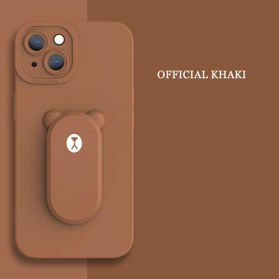 China Shockproof for Funda Xiomi Xiaomi 11T pro MI 11 Lite Mi11 Lite pro 11Lite 4G 5G bear bracket phone case the new little angel eye for sale