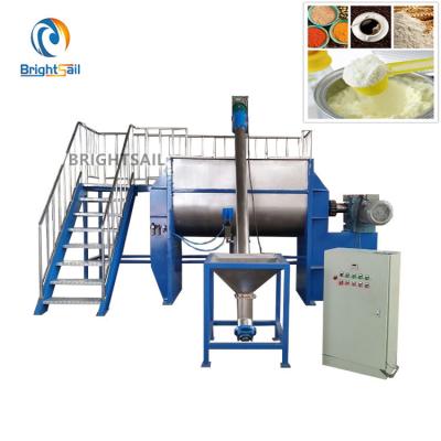 China Seaweed Food Powder Ribbon Mixer Horizontal Sugar WIth CE 200000 L Te koop