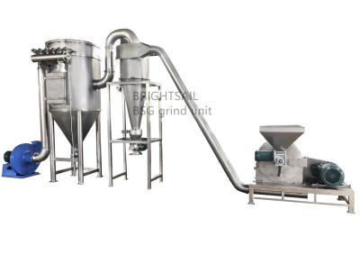 China Stainless steel Perchlorates Grinding Machine Salt Grinder Machine Food Powder Machine with CE zu verkaufen