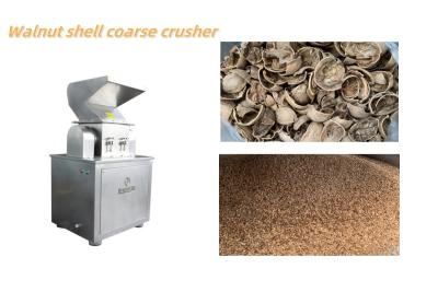 China Stainless Steel Walnut Shell Coarse Crusher  Walnut Shell  crusher machine food grinder powder making with CE for sale