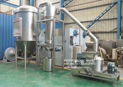 China Castor Cake Air Classifier Mill Grinder powder making pulverizer machine Neem Cake Air Classifier Mill  from Brightsail for sale