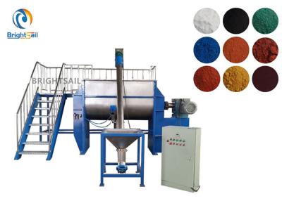 China Fertilizer Animal Feed Blender Mixer Machine Paint Pigment Powder Ribbon Blender for sale