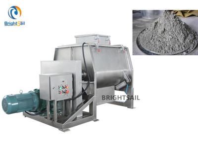 China Large Capacity Cement Blender Mixer Machine Fertilizer Double Shaft Paddle 100-10000l for sale