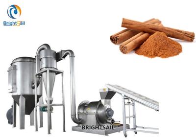 China 100-2000 Kg/H Spice Powder Grinding Machine Cinnamon Chili Hammer Pulverizer for sale