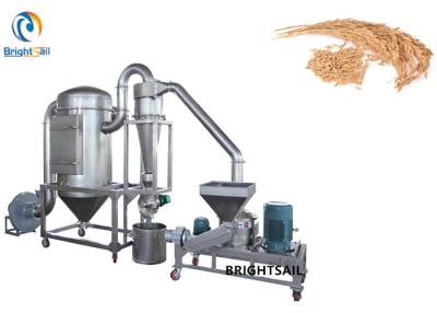 China Rice Husk Wheat Bran Flour Mill Grinder Big Capacity For Grain Powder Making for sale