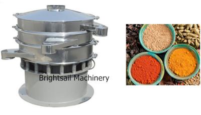 China Schwingungs-industrieller Pulver-Filter For Spice Sifting des Nahrungsmittelgrad-50kg/H zu verkaufen