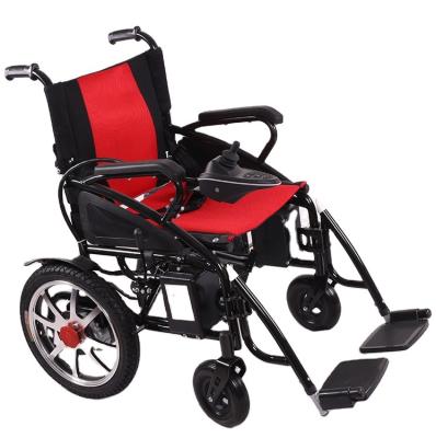 China Comfortable Electric Foldable Wheelchair Aluminum Wheelchairs With Lightweight Reclining Wheelchairs For Adults And Elder for sale