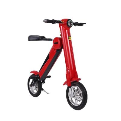 China Unisex Off Road Light Weight Bicycle Powerful Folding Electric Bikes for sale