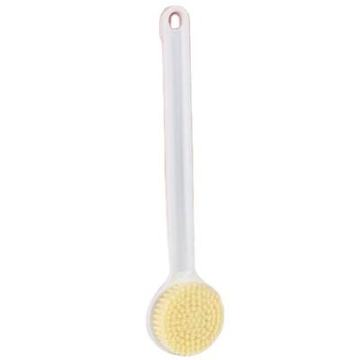 China Sustainable Hot Selling Long Handle Body Brush Shower Brush Gentle Back Skin Scrubber Exfoliate Massage Bath Brush for sale