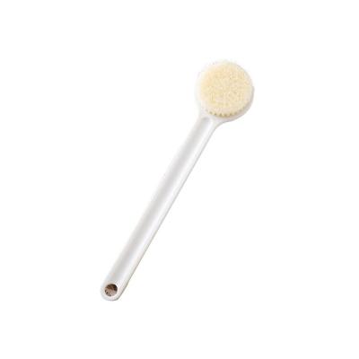 China Sustainable Adult Long Handle Bath Brush Back Scrub Exfoliating Bath Brush Back Body Surface Soft Bristle Cleaning Brush for sale