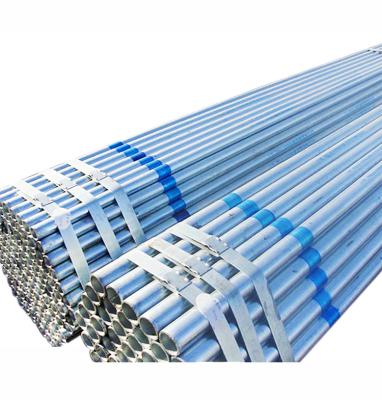 China The liquid pipe ASTM A106 A53 gr. B API 5L Galvanized Pipe Large Diameter Sch40 Thickness Galvanized Pipe for sale