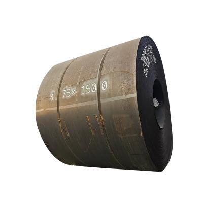 China Hot And Cold Rolled Mild Steel Coil 0.3mm Carbon Steel Metal Iron Ship Plate APL5L Q235b Black Sheet Coil for sale